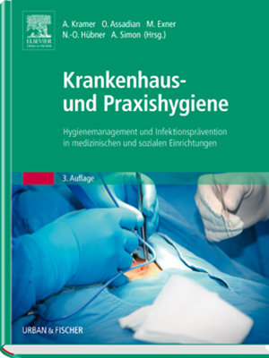 Buchcover Krankenhaus- Und Praxishygiene - Urban & Fischer Verlag
