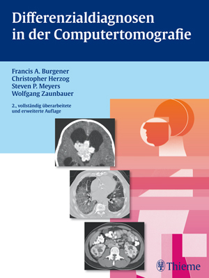 Buchcover Differnzialdiagnosen in der Computertomografie - Thieme Verlag