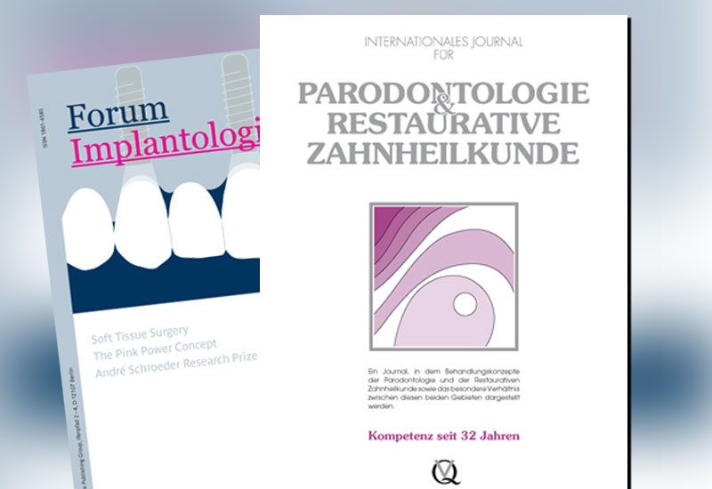 Collage von Buchcovern Zahnmedizin Übersetzung (Zeitschriften)